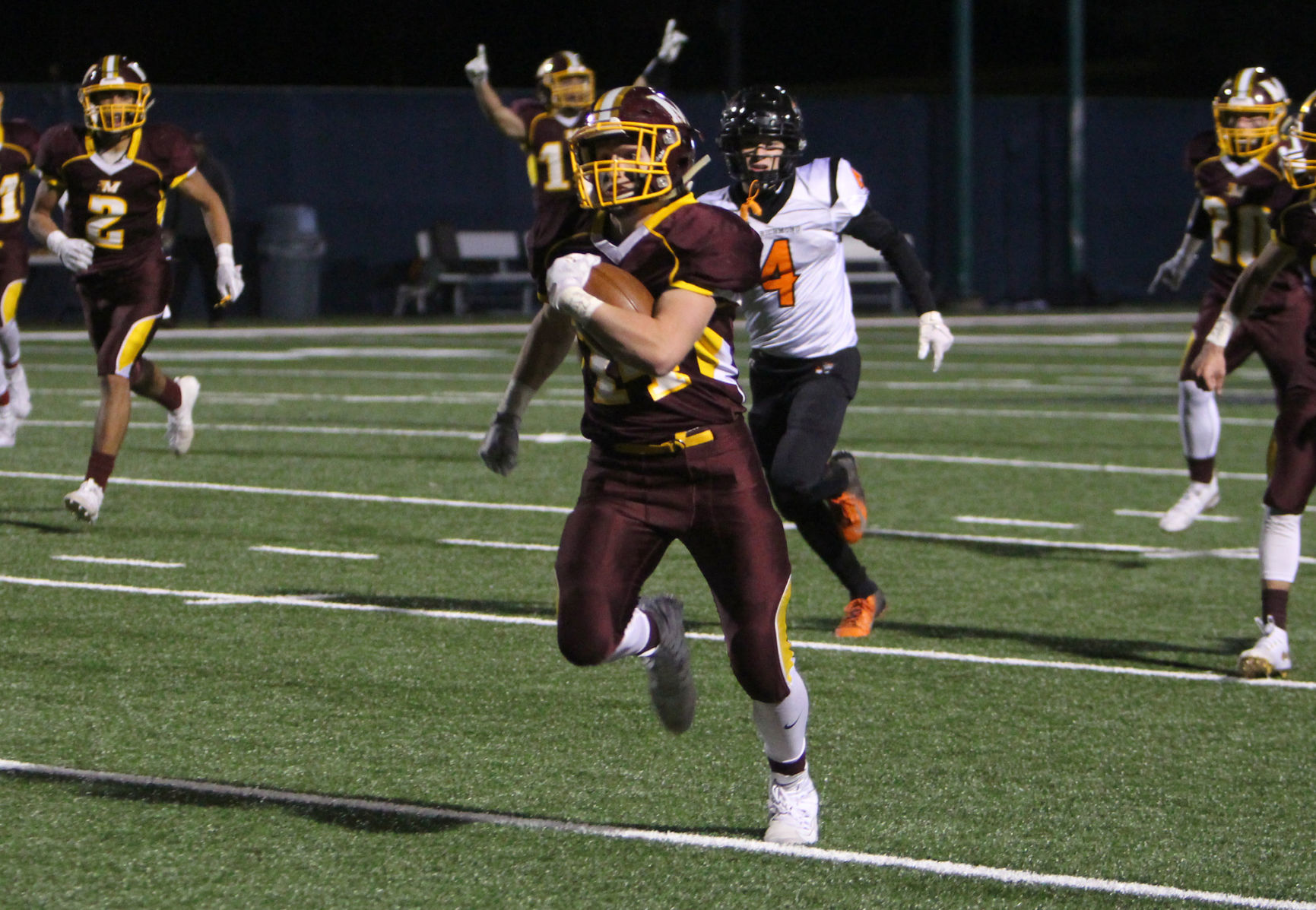 New Richmond at Menomonie football 11-1-19